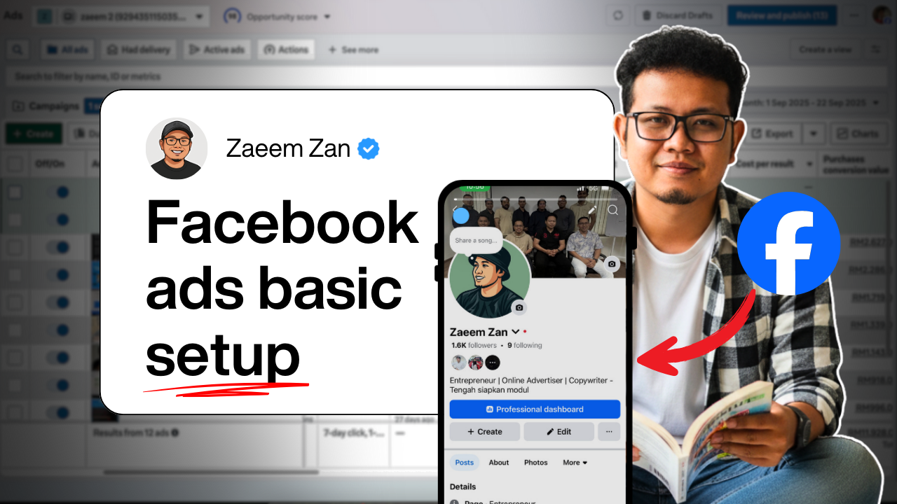Facebook Ads Basic Setup
